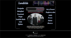Desktop Screenshot of landslide.2007.org